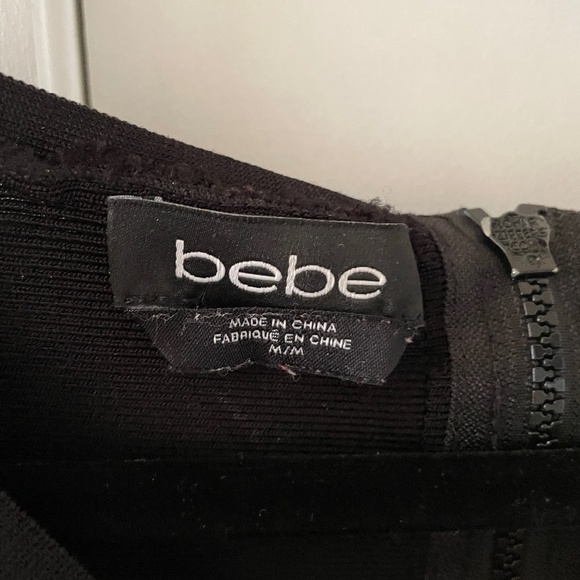 Bebe Black Womens Evening Shirt - Picture 1 of 3